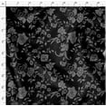 thumbnail image 4 of Soimoi Poly Canvas Black Fabric By the Yard - 56 Inch Wide - Floral Pattern Fabric - Botanical and Elegant Designs for Various Uses Printed Fabric, 4 of 6
