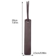 thumbnail image 3 of Xuewenshw Leather Bookmarks Bookmark Leather Rope Bookmarks Portable Long Strip Bookmarks Home Reading Paginators Easter Crafts for Adults, 3 of 6
