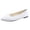 White, variant on Women's Comfort Pointed Flats,Soft Suede Slip On Walking Shoes,Wide Width Available Dressy Loafers with Arch Support,Casual Work Office Shoes,Lightweight Flexible Sole Balerina Shoes,US Size: 9.5