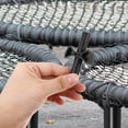 thumbnail image 3 of Miangastore 12 Pcs Entretoises de Poteau de Trampoline Grandes Rondelles de Poteau de Trampoline Accessoires Pièces de Trampoline Entretoises de Poteau en Forme de Croix, 3 of 8