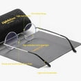 thumbnail image 3 of LightInLuxe Unisex Retro Exquisite Full-frame Anti-blue Light Plano Glasses Outdoor Activities Round Frame Plano Glasses, 3 of 5