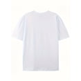 thumbnail image 2 of Camiseta con gráficos de diablo, informal, de manga corta, para hombre, de verano, holgada, para adultos, hombres, mujeres, adolescentes, jóvenes y ocio., 2 of 5
