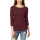 thumbnail image 1 of Camiseta básica de Manga larga para mujer Lucky Brand roja mediana, 1 of 1