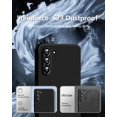 thumbnail image 4 of 3 in 1 for Samsung Galaxy S23 Case, with 2 Pack Screen Protector, with Full Camera Cover Protection，Liquid Silicone Slim Shockproof Protective Phone Case for Samsung S23 5G 6.1 (Black)…, 4 of 12