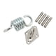 thumbnail image 1 of Soporte de suspensión Montaje para hamaca, Soporte de suspensión de acero inoxidable Colgador de montaje para hamaca de acero inoxidable Silla para hamaca Kit para colgar defin, 1 of 9