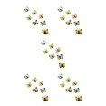 thumbnail image 3 of ZheElen 7pcs/set Colorful Butterflies Clips For Teenager Women - Fashionable And Exquisite Craftsmanship yellow 4.5cm 5Set, 3 of 6