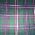 thumbnail image 3 of 100% silk dupion red blue green tartan Plaids fabric 54quot; wide, 3 of 5