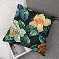 thumbnail image 7 of BANET  Pillow Cases Set of 2 Set Twin Shabby Black and Yellow Floral Bedding Elegant Peony Set Vintage Farmhouse Bedding Soft, 2Pcs 22x22in, 7 of 7