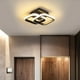 Plafonnier LED Créatif Décor d'Hôtel Noir Lumière Chaude – image 4 sur 8