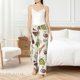 thumbnail image 4 of Fotbe Grapes Bbottles Wine Pantalones de Pijama para Mujer, Pantalones de Dormir, Pantalones Pj con Cordón y Bolsillos-Medium, 4 of 6