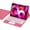 New Pink, variant on Candy Color Detachable Trackpad Keyboard Cover with Pen Slot for iPad 7/8/9 Gen, Air 3, Pro 10.5 Inch,New Pink