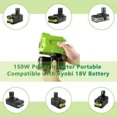 thumbnail image 3 of 150W Power Inverter Generator for Ryobi 18V Li-ion Battery Power Station 110V, 3 of 7