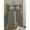 thumbnail image 4 of Levtex Baby - Night Owl Crib Bed Set - Baby Nursery Set - Grey, Tan and Cream - Owls in a Tree - 5 Piece Set Includes Quilt, Fitted Sheet, Diaper Stacker, Wall Decal & Crib Skirt/Dust Ruffle, 4 of 7