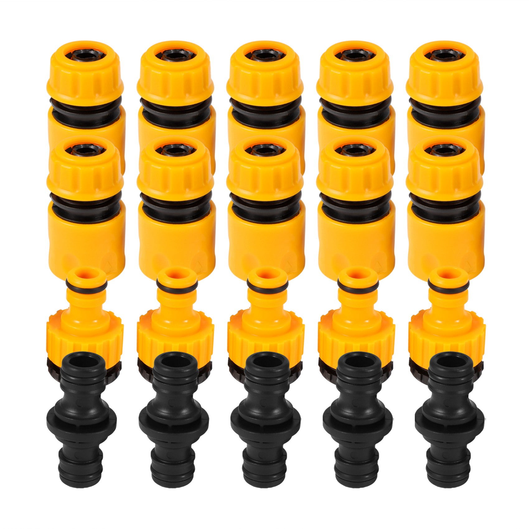 20 Pcs Garden Hose Connector Set Connector Hose End Connector Double Hose Connectors Extender