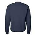 thumbnail image 3 of Hanes P1607 Men's Crewneck Sweatshirt - Navy - 5X-Large, 3 of 5