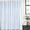 LightBlue, variant on Blue Stripes Shower Curtain Set - Small 36" x 72" Washable Bathtub Curtain with 12 Hooks, Minimalist Geometric Vertical Striped Waterproof Fabric Stall Shower Curtains for Bathroom/Bathtub Décor