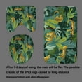 thumbnail image 4 of 4PCS Leopard Shower Curtain Sets with Rugs, Waterproof Fabric Pink Shower Curtain, African Wild Animal Cheetah Safari Wildlife Tropical Jungle Plant Palm Leaves Botanical Boho Bathroom Decor, 4 of 7