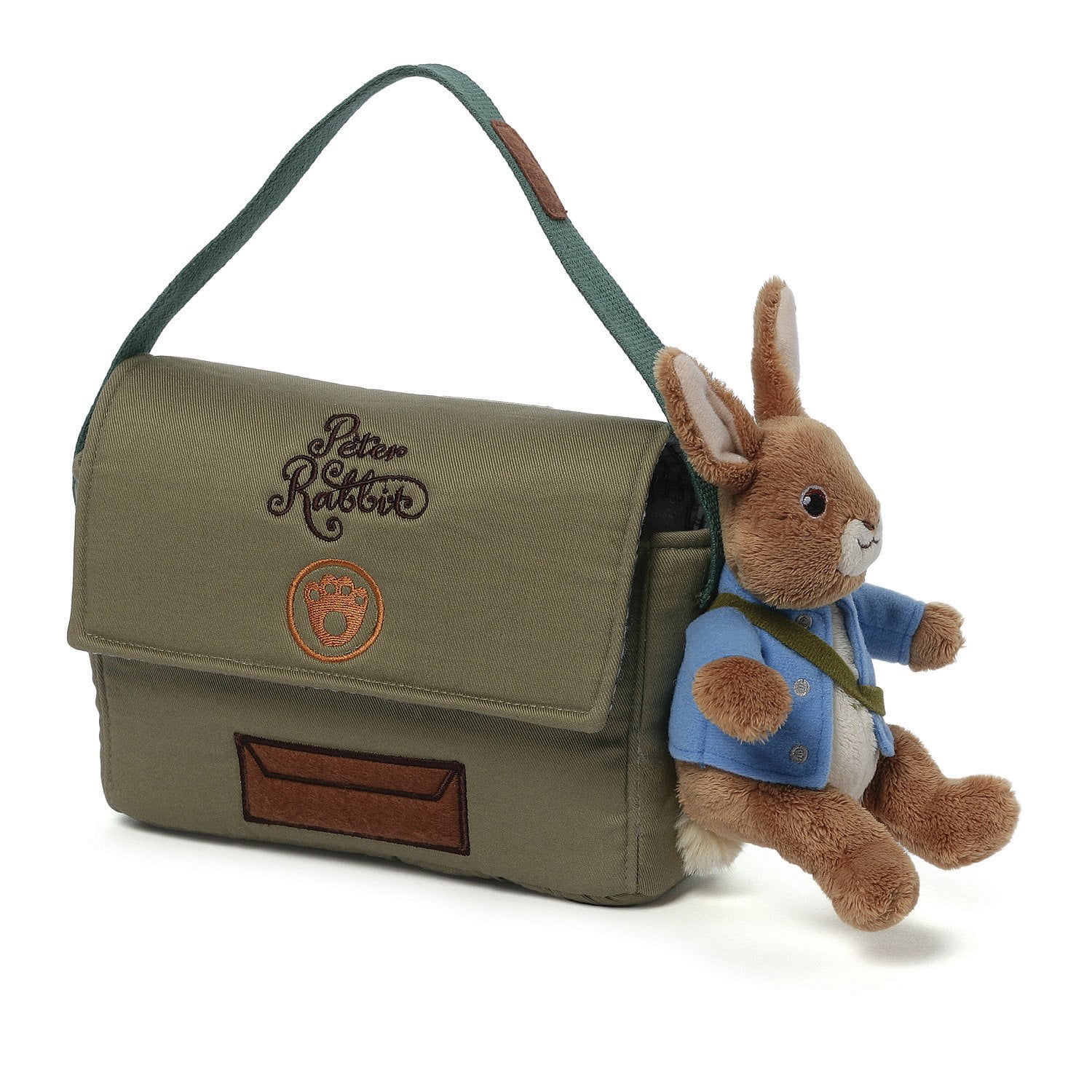 Kid/'s School Homework Satchel Bag Personalised Peter Rabbit Dispatch Bag