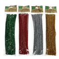 thumbnail image 2 of Crafter's Square Christmas Tinsel Stems, 45-ct. Packs; Mix of 4 Colors: Red, Gold, Silver, and Green, 2 of 3