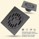 thumbnail image 4 of Square Bathroom Floor Drain, Thickened Stainless Steel Shower Deodorizing Waste Floor Drain, 4 of 5