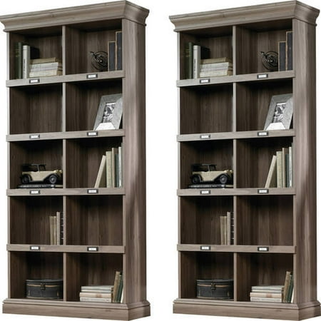 Unit Barrister Bookcase - Sauder Barrister Lane Tall Bookcase, Set of 2, (Mix and Match)
