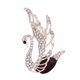 thumbnail image 4 of Broche Nupcial de Cisne de Aleación de Imitación Regalo de Fiesta Cumpleaños Navidad para Mujer Novia rojo Baoblaze Broche Broche de la manera de las mujeres, 4 of 8