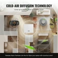 thumbnail image 3 of VEVOR Scent Air Machine, 480ml Bluetooth Smart Essential Oil Diffuser, 2500sq.ft Waterless Scent Diffuser with Cold Air Technology, 3 of 9