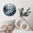 thumbnail image 6 of Foggy Forest Man Walking Wall Clock 10-Inch Silent Wooden Wall Clock, Battery Operated (AA Batteries Not Included), Artistic Home Decor, 6 of 7