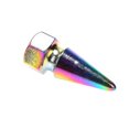 thumbnail image 1 of 4pcs Mini Cnc Rainbow Car Wheel Tire Valve Stem Caps Dust Covers, 1 of 5