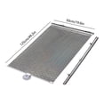 thumbnail image 3 of HCBY Silver Metallic Sun Shade Roller Blind, Heat-Reflective Fabric, Suction Cup Mount, Retractable Window Cover for Car & Home, 3 of 6