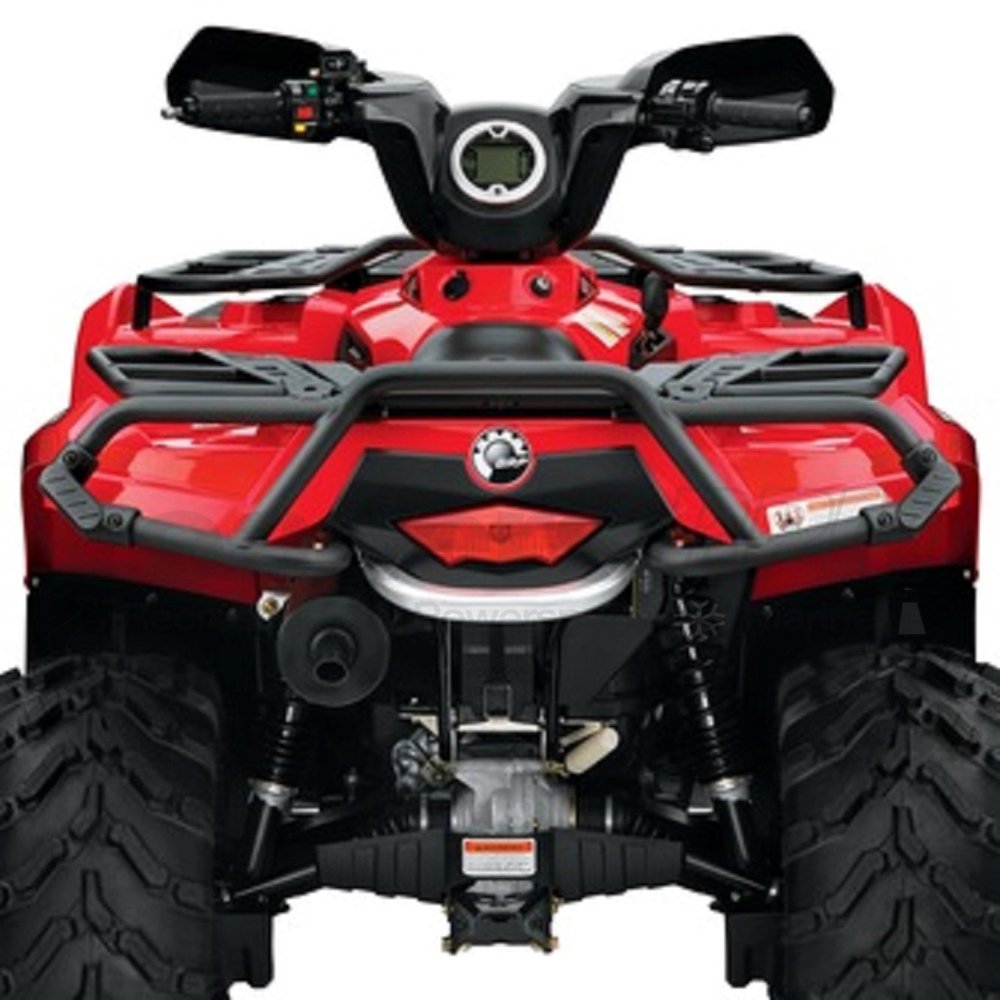 CanAm ATV New OEM Rear XT Bumper Brush Guard Kit Outlander 703500550