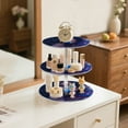 thumbnail image 3 of Wobogo Mystery Woman 3 Tier Acrylic Cake Stand with Clear Round Hold for Wedding Holiday Birthday Baby Shower Tea Party, 3 of 8
