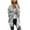 Gray, variant on Dellytop Womens Open Front Cardigan Batwing Sleeve Shawl Collared Sweater Cloak Outwear