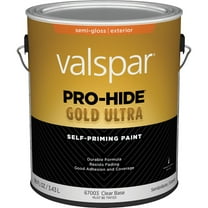 PRO-HIDE GOLD ULTRA Exterior Paint Semi-Gloss - Durable, Acrylic-Based - 1 Gal, Clear