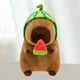 thumbnail image 1 of Capybara Muñeca Animal de peluche Decoración del hogar Decoración del hogar Favor Acompañe Toy Capybara Plushie para niños adolescentes Familia 25 cm, 1 of 10