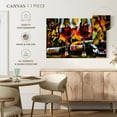 thumbnail image 4 of Elephant Stock Wine Wall Art - Horizontal Canvas Wall Art - Living Room Wall Decor - Food And Drink Canvas - Red And Black Decor - 12" x 8", 4 of 4
