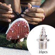 Optima 4x16 Pieces Replacement Spikes for Track Shoes 7 mm for Short Distance Running 4 Pcs