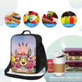 thumbnail image 4 of Cuphead Mughead Show Insulated Lunch Bag Portable Thermal Lunchbag Reusable Bento Tote Bag Snack Bags, 4 of 9
