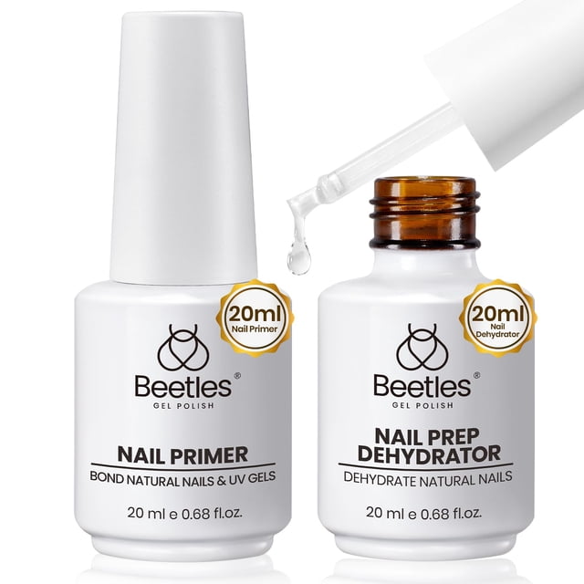 Deshidratador de uñas e imprimador Beetles, 20 ml, gran capacidad