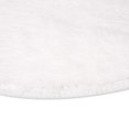 thumbnail image 5 of 80*80Cm Round Silk Wool Carpet Coral Fleece Carpet Bathroom Bedroom Carpet 3Cm Wool Length (Off-White),1Pc Carpet, 5 of 6