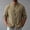 Army Green, variant on Chinese Tang Suit for Men Kung Fu Clothing Tops Martial Art Cotton Linen Shirt Buttons Down Long Sleeve Shirt Summer Chinese Style T-Shirts White-A
