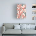 thumbnail image 2 of Canvas Wall Art - Treechild 'Pastel Strokes Pattern' Wall Art for Living Room, Bedroom, or Office D?cor by Trademark Fine Art - 12 x 19 Inches, 2 of 4