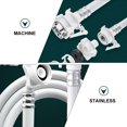 thumbnail image 3 of Shisuyan 1PC 2.5m Full Automatic Washer Water Supply Hose General Washer Water Inlet Pipe, 3 of 9