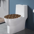 thumbnail image 3 of ZUXONGSY Thanksgiving Rooster Toilet Lid Dust Cover Soft Skin Friendly Toilet Protective Cover with Elastic Band Pumpkin Soft Thicker Flannel Bathroom Toilet Seat Cover Thanksgiving Decor, 3 of 6