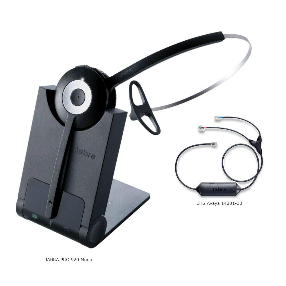 Jabra Pro 920 Mono Wireless Headset 