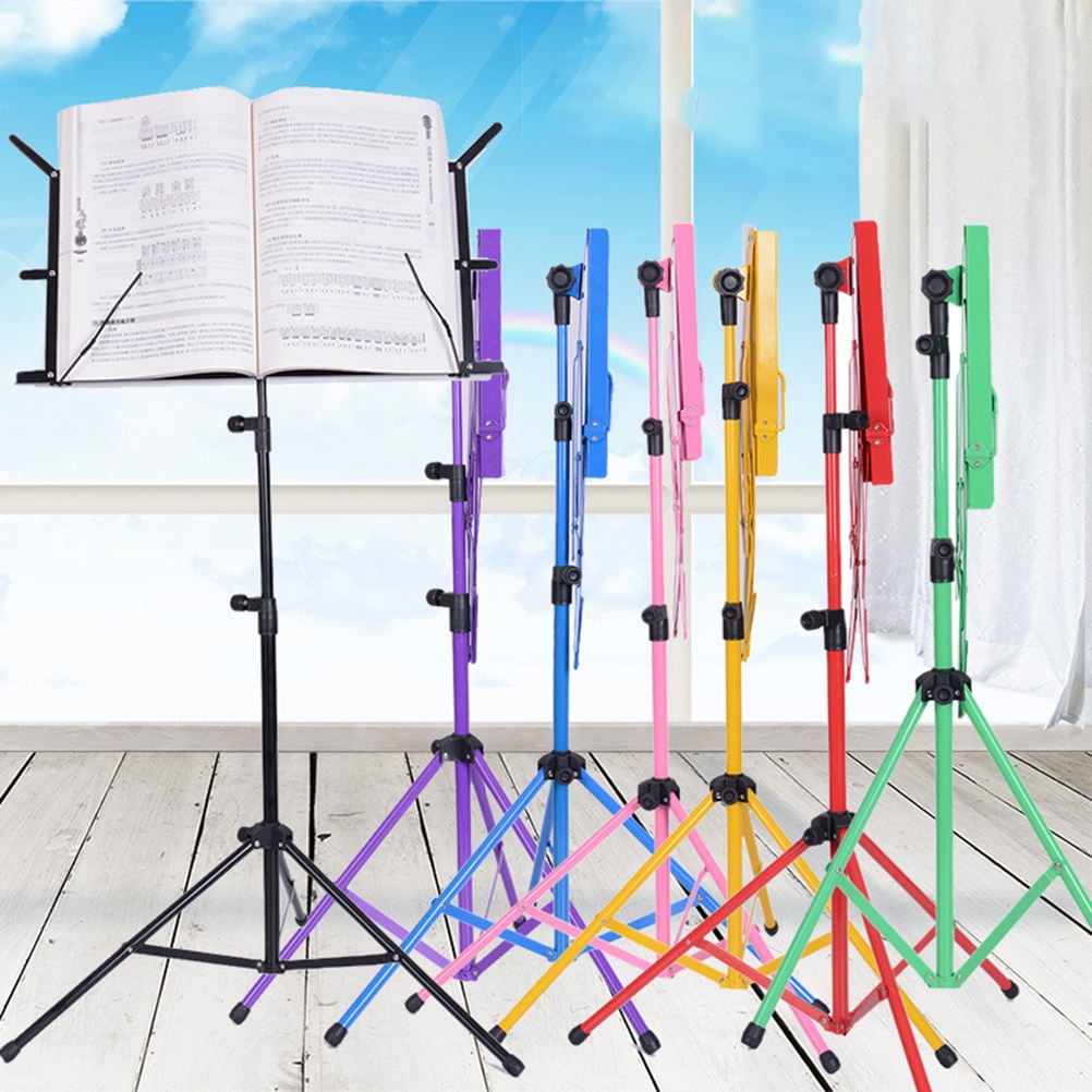 MLINS  Guitar Music Stand Folding Adjustable Song for Performers Foldable
