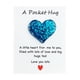 thumbnail image 2 of Tarjeta de bolsillo con bendiciones motivacionales de corazón brillante | Tarjeta de felicitación inspiradora con espacio para mensajes | Regalo de cumpleaños para amigos y familiares, 2 of 6