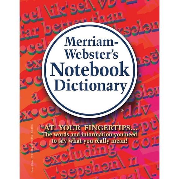 Merriam-Webster's Notebook Dictionary, (Paperback)