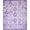 Purple, Pattern 2, variant on ODIKA Purple Lattice Geometric Tonal Border Contemporary Minimalist for Entryway, Kitchen, Mudroom, Stain Resistant Flatwoven