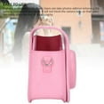 thumbnail image 4 of Instant Camera Protective Case, PU Leather Bag Cover with Removable Adjustable Strap,  Retro Rain Proof Scratch Resistant Protective Camera Case for Mini SE 7 Plus, 4 of 7